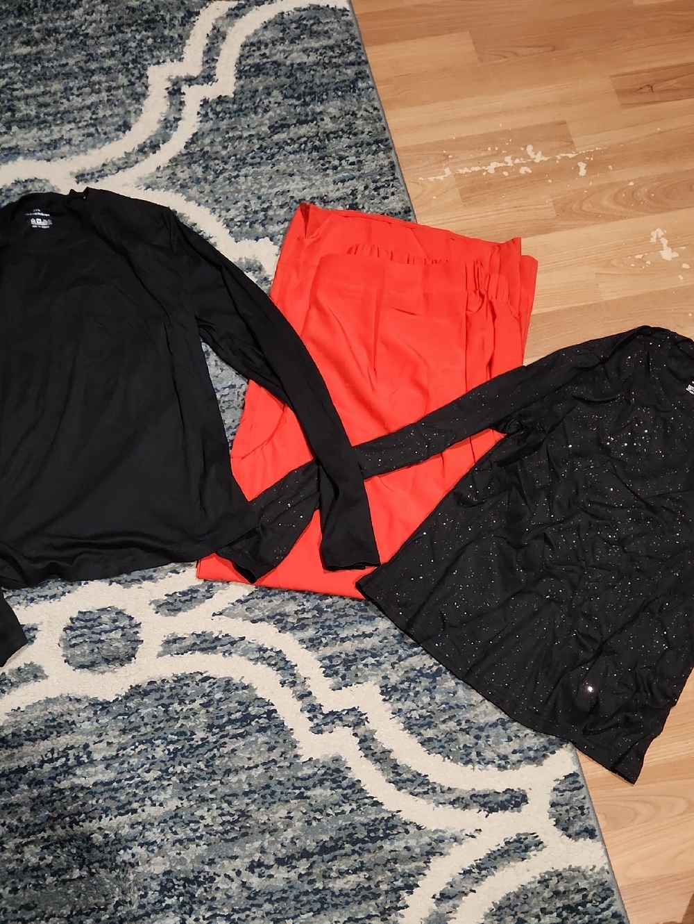 Womens Lot! 2 Shirts And 1 Pair Of Red Pants